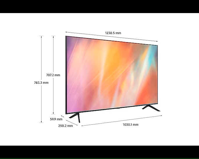 Tivi Samsung 4K 55 inch UA55AU7700/ Smart TV